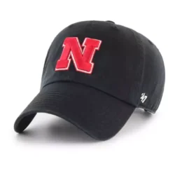 47 BRAND 7 '47 BRAND 47 Brand Nebraska Cornhuskers Logo Cleanup Hat