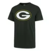 '47 BRAND 47 Brand Green Bay Packers Imprint Super Rival T-Shirt