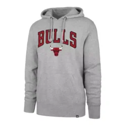 '47 BRAND 47 Brand Chicago Bulls Pregame Hoodie