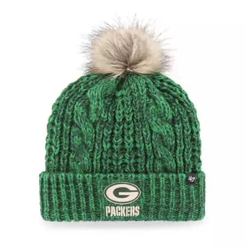 '47 BRAND 47 Brand Women's Green Bay Packers Meeko Beanie 1 '47 BRAND 47 Brand Women's Green Bay Packers Meeko Beanie