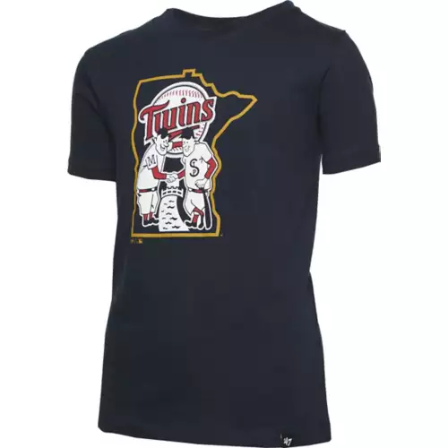 '47 BRAND 47 Brand Kids' Minnesota Twins Minnie & Paul T-Shirt 3 '47 BRAND 47 Brand Kids' Minnesota Twins Minnie & Paul T-Shirt - Image 3