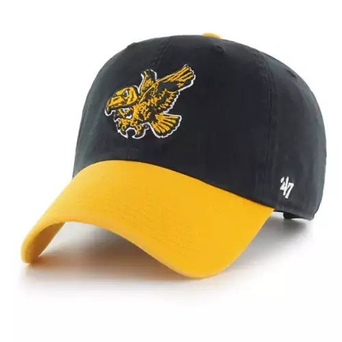 '47 BRAND 47 Brand Iowa Hawkeyes Herky Cleanup Hat 1 '47 BRAND 47 Brand Iowa Hawkeyes Herky Cleanup Hat