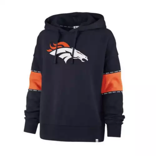 '47 BRAND 47 Brand Women's Denver Broncos Sporty Hoodie 1 '47 BRAND 47 Brand Women's Denver Broncos Sporty Hoodie