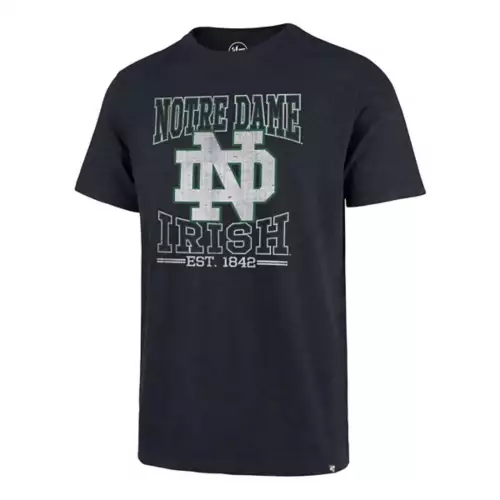 '47 BRAND 47 Brand Notre Dame Fighting Irish Block Build T-Shirt 1 '47 BRAND 47 Brand Notre Dame Fighting Irish Block Build T-Shirt