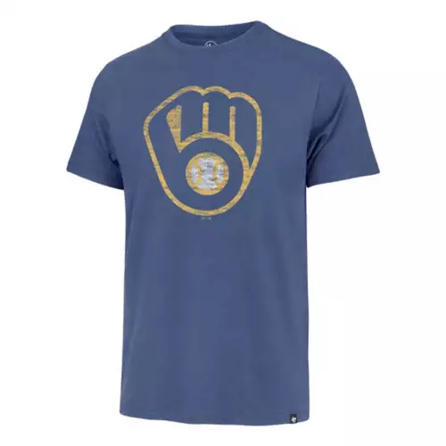 '47 BRAND 47 Brand Milwaukee Brewers Franklin Premier T-Shirt 1 '47 BRAND 47 Brand Milwaukee Brewers Franklin Premier T-Shirt