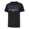 '47 BRAND 47 Brand Minnesota Vikings Stripe Thru T-Shirt