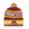 '47 BRAND 47 Brand Minnesota Golden Gophers Bering Pom Beanie