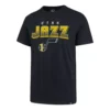 '47 BRAND 47 Brand Utah Jazz Court Press Super Rival T-Shirt