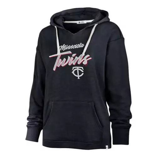 '47 BRAND 47 Brand Women's Minnesota Twins On Rise Kennedy Hoodie 1 '47 BRAND 47 Brand Women's Minnesota Twins On Rise Kennedy Hoodie