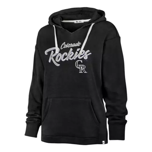 '47 BRAND 47 Brand Women's Colorado Rockies On Rise Kennedy Hoodie 1 '47 BRAND 47 Brand Women's Colorado Rockies On Rise Kennedy Hoodie