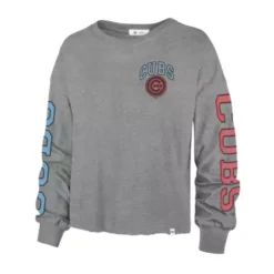 '47 BRAND 47 Brand Women's Chicago Cubs Parkway Ultra Max Long Sleeve Shirt