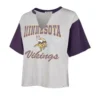 '47 BRAND 47 Brand Women's Minnesota Vikings Sandy Crop T-Shirt