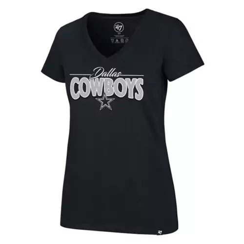 '47 BRAND 47 Brand Women's Dallas Cowboys Glimmer T-Shirt 1 '47 BRAND 47 Brand Women's Dallas Cowboys Glimmer T-Shirt