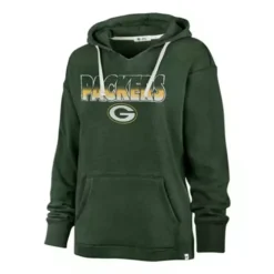 '47 BRAND 47 Brand Women's Green Bay Packers Color Rise Hoodie