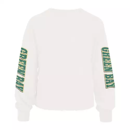'47 BRAND 47 Brand Women's Green Bay Packers Brushback Long Sleeve Shirt 2 '47 BRAND 47 Brand Women's Green Bay Packers Brushback Long Sleeve Shirt - Image 2