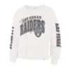 '47 BRAND 47 Brand Women's Las Vegas Raiders Brushback Long Sleeve Shirt