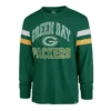 '47 BRAND 47 Brand Green Bay Packers Irving Long Sleeve Shirt