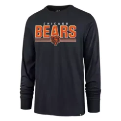 '47 BRAND 47 Brand Chicago Bears Super Rival Edge Blitz Long Sleeve Shirt