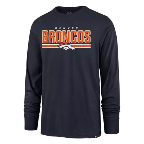'47 BRAND 47 Brand Denver Broncos Super Rival Edge Blitz Long Sleeve Shirt 1 '47 BRAND 47 Brand Denver Broncos Super Rival Edge Blitz Long Sleeve Shirt