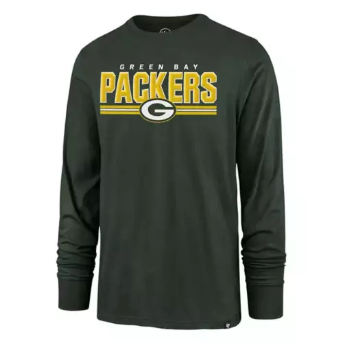 '47 BRAND 47 Brand Green Bay Packers Super Rival Edge Blitz Long Sleeve Shirt 1 '47 BRAND 47 Brand Green Bay Packers Super Rival Edge Blitz Long Sleeve Shirt