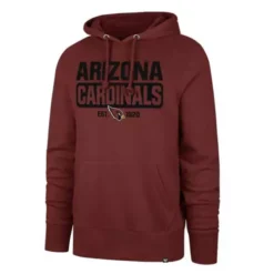 '47 BRAND 47 Brand Arizona Cardinals Box Out Headline Hoodie