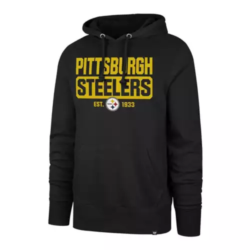 '47 BRAND 47 Brand Pittsburgh Steelers Headline Box Out Hoodie 1 '47 BRAND 47 Brand Pittsburgh Steelers Headline Box Out Hoodie