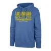 '47 BRAND 47 Brand Los Angeles Chargers Headline Box Out Hoodie