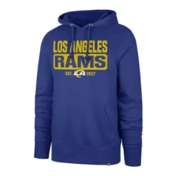 '47 BRAND 47 Brand Los Angeles Rams Headline Box Out Hoodie