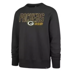 '47 BRAND 47 Brand Green Bay Packers Headline Locked In Crewneck