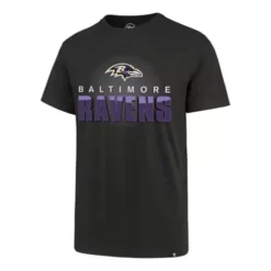 '47 BRAND 47 Brand Baltimore Ravens Super Rival Max Flex T-Shirt