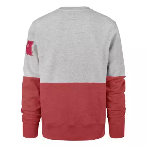 '47 BRAND 47 Brand Nebraska Cornhuskers Gibson Crewneck Sweatshirt 2 '47 BRAND 47 Brand Nebraska Cornhuskers Gibson Crewneck Sweatshirt - Image 2