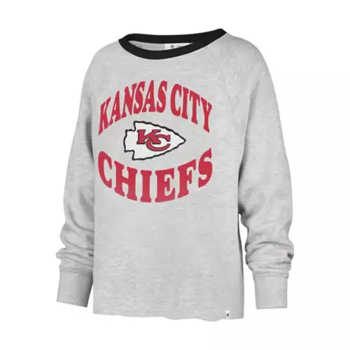'47 BRAND 47 Brand Women's Kansas City Chiefs Kennedy Upstage Crewneck 1 '47 BRAND 47 Brand Women's Kansas City Chiefs Kennedy Upstage Crewneck