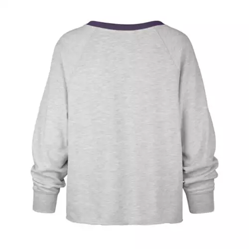 '47 BRAND 47 Brand Women's Minnesota Vikings Kennedy Upstage Crewneck 2 '47 BRAND 47 Brand Women's Minnesota Vikings Kennedy Upstage Crewneck - Image 2