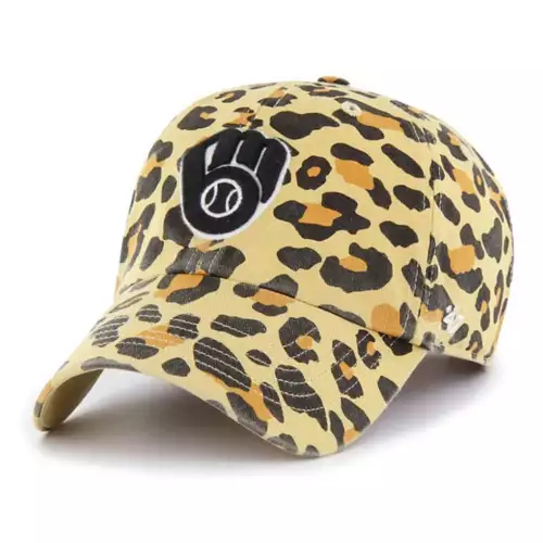 '47 BRAND 47 Brand Women's Milwaukee Brewers Bagheera Adjustable Hat 1 '47 BRAND 47 Brand Women's Milwaukee Brewers Bagheera Adjustable Hat