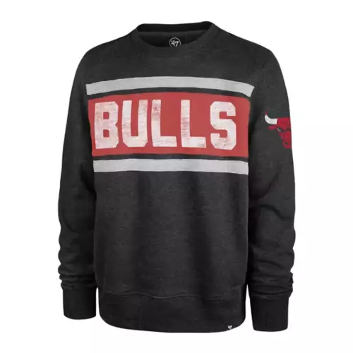 '47 BRAND 47 Brand Chicago Bulls Bypass Crewneck 1 '47 BRAND 47 Brand Chicago Bulls Bypass Crewneck