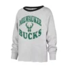 '47 BRAND 47 Brand Women's Milwaukee Bucks Kennedy Upstage Crewneck