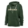 '47 BRAND 47 Brand Women's Milwaukee Bucks Kennedy Color Rise Hoodie