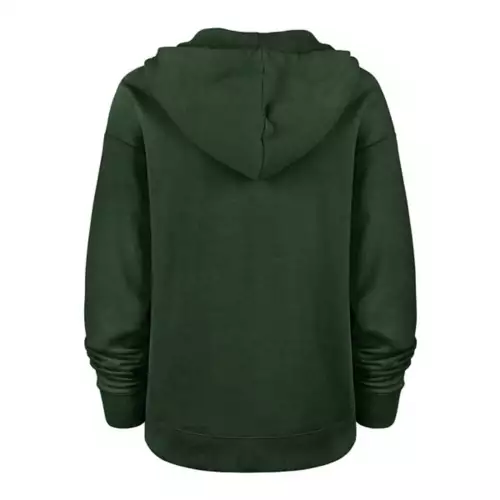 '47 BRAND 47 Brand Women's Milwaukee Bucks Kennedy Color Rise Hoodie 2 '47 BRAND 47 Brand Women's Milwaukee Bucks Kennedy Color Rise Hoodie - Image 2