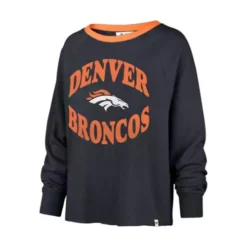 '47 BRAND 47 Brand Women's Denver Broncos Kennedy Upstage Logo Crewneck