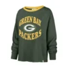'47 BRAND 47 Brand Women's Green Bay Packers Kennedy Upstage Logo Crewneck