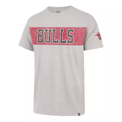 '47 BRAND 47 Brand Chicago Bulls Franklin Wordmark T-Shirt 1 '47 BRAND 47 Brand Chicago Bulls Franklin Wordmark T-Shirt