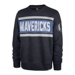 '47 BRAND 47 Brand Dallas Mavericks Bypass Crewneck