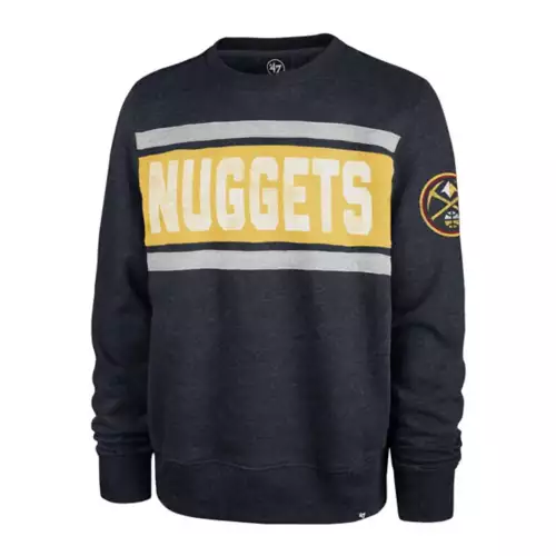 '47 BRAND 47 Brand Denver Nuggets Bypass Crewneck 1 '47 BRAND 47 Brand Denver Nuggets Bypass Crewneck