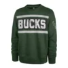 '47 BRAND 47 Brand Milwaukee Bucks Bypass Crewneck