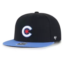 '47 BRAND 47 Brand Chicago Cubs City Connect Captain Hat -47 BRAND 19650505914 2