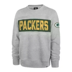 '47 BRAND 47 Brand Green Bay Packers Tribeca Bypass Crewneck