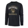 '47 BRAND 47 Brand Milwaukee Brewers Dissipate Long Sleeve Shirt