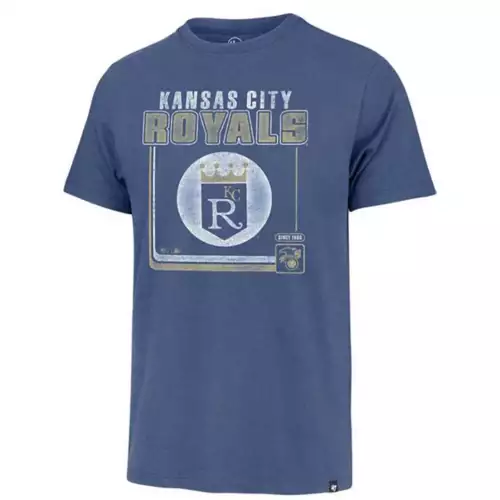 '47 BRAND 47 Brand Kansas City Royals Franklin Borderline T-Shirt 1 '47 BRAND 47 Brand Kansas City Royals Franklin Borderline T-Shirt