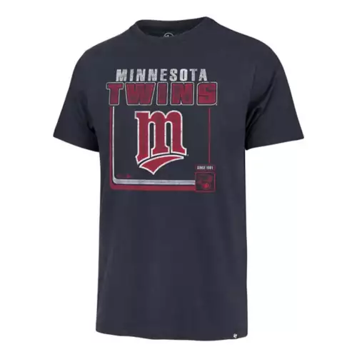 '47 BRAND 47 Brand Minnesota Twins Franklin Borderline T-Shirt 1 '47 BRAND 47 Brand Minnesota Twins Franklin Borderline T-Shirt
