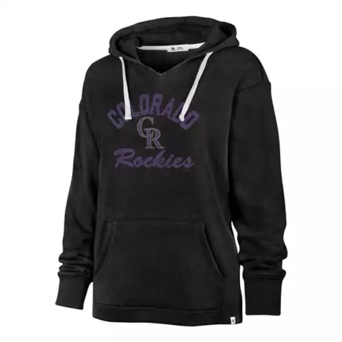 '47 BRAND 47 Brand Women's Colorado Rockies Kennedy Wrapped Hoodie 1 '47 BRAND 47 Brand Women's Colorado Rockies Kennedy Wrapped Hoodie